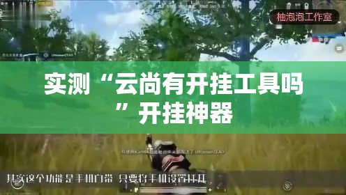 实测“云尚有开挂工具吗”开挂神器