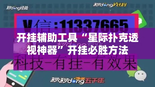 开挂辅助工具“星际扑克透视神器”开挂必胜方法