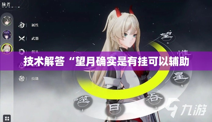 技术解答“望月确实是有挂可以辅助