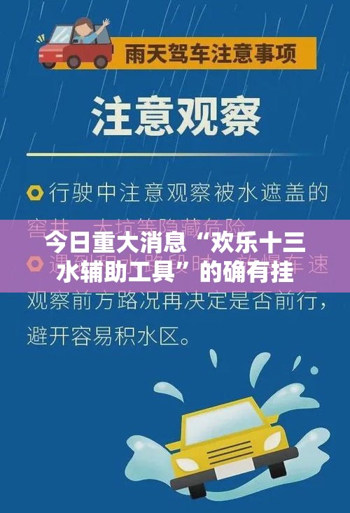 今日重大消息“欢乐十三水辅助工具”的确有挂