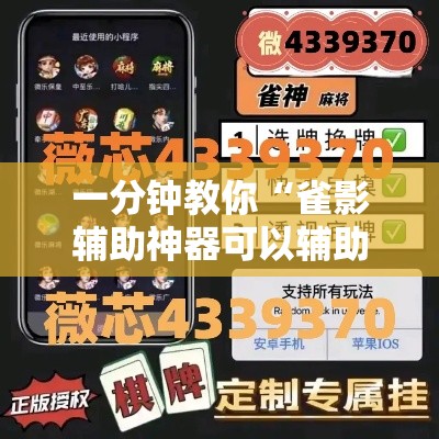一分钟教你“雀影辅助神器可以辅助 一分钟教你“雀影辅助神器可以辅助