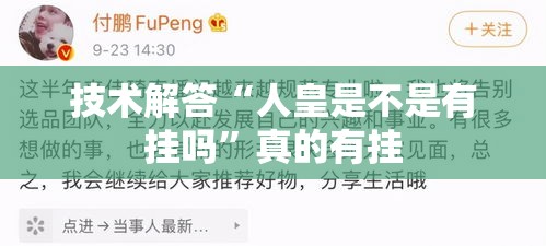技术解答“人皇是不是有挂吗”真的有挂