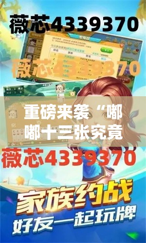 重磅来袭“嘟嘟十三张究竟有挂吗”开挂步骤方法