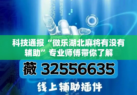 科技通报“微乐湖北麻将有没有辅助”专业师傅带你了解